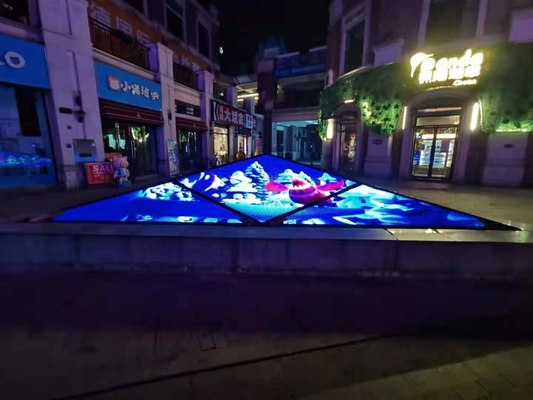 Smd2121 IP43 Outdoor Flexible Led Display 400W/Sqm MPLED P10